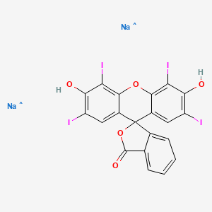 molecular formula C20H8I4Na2O5 B12517662 Erythrosine disodium 