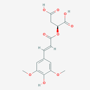molecular formula C15H16O9 B1251773 Sinapoyl malate 