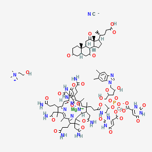 Choline, dehydrocholic acid, magnesium orotate, orotic acid, Vitamin B12 drug combination