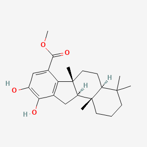 molecular formula C23H32O4 B1251787 Pelorol 