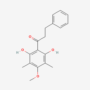 molecular formula C18H20O4 B1251792 Myrigalon B CAS No. 34328-55-7