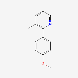 2-(4-Methoxyphenyl)-3-methylpyridine