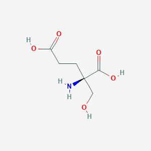 L-Glutamic acid, 2-(hydroxymethyl)-