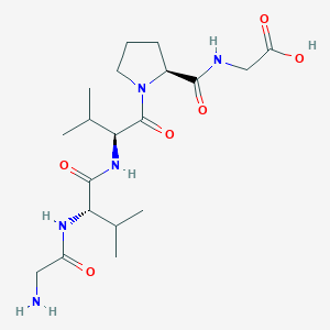 Glycyl-L-valyl-L-valyl-L-prolylglycine