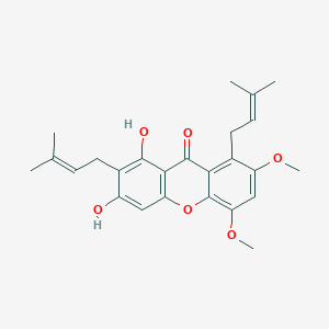 molecular formula C25H28O6 B1251803 Cratoxyarborenone C 