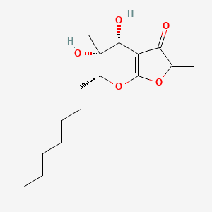 molecular formula C16H24O5 B1251804 Benesudon 