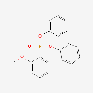 Diphenyl (2-methoxyphenyl)phosphonate