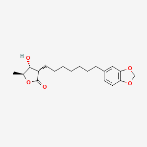 molecular formula C19H26O5 B1251805 Juruenolide C 