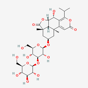 molecular formula C31H44O16 B1251810 Nagilactoside C 