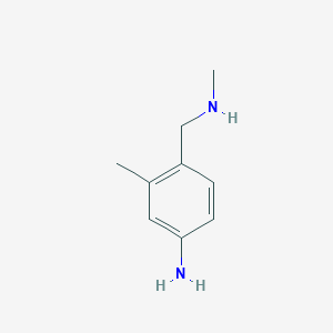 3-Methyl-4-[(methylamino)methyl]aniline