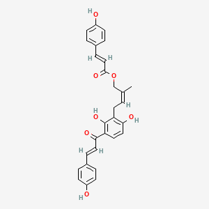 molecular formula C29H26O7 B1251813 Gemichalcone B 