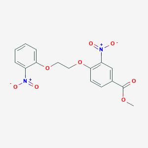 Methyl 3-nitro-4-[2-(2-nitrophenoxy)ethoxy]benzoate