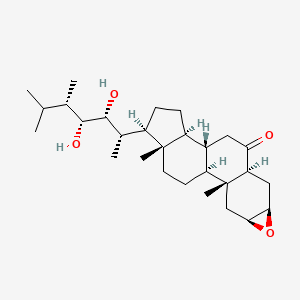 molecular formula C28H46O4 B1251818 Secasterone 