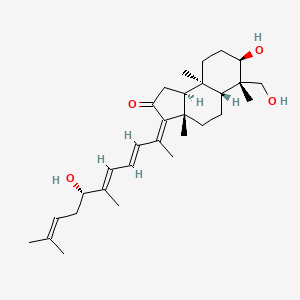 molecular formula C30H46O4 B1251820 3-epi-29-hydroxystelliferin A 