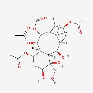 molecular formula C28H42O12 B1251825 Taxumairol N 