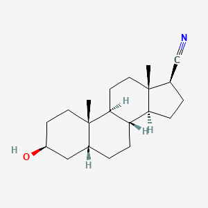 molecular formula C20H31NO B1251827 3beta-Hydroxy-5beta-androstane-17beta-carbonitrile 