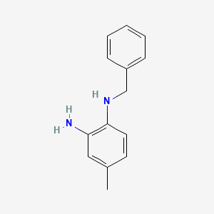 molecular formula C14H16N2 B1251829 N-Benzyl-4-methyl-o-phenylenediamine CAS No. 39235-93-3