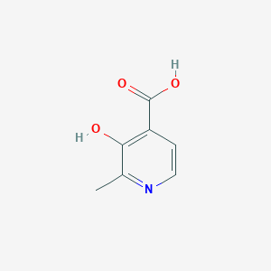 molecular formula C7H7NO3 B1251853 3-Hydroxy-2-methylpyridine-4-carboxylic acid CAS No. 4328-92-1