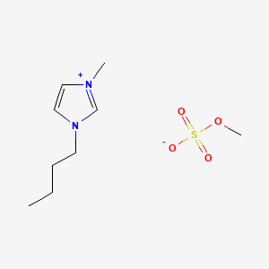 molecular formula C9H18N2O4S B1251867 1-丁基-3-甲基咪唑甲基硫酸盐 CAS No. 401788-98-5
