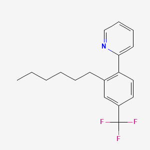 2-{2-n-Hexyl-4-(trifluoromethyl)phenyl}pyridine