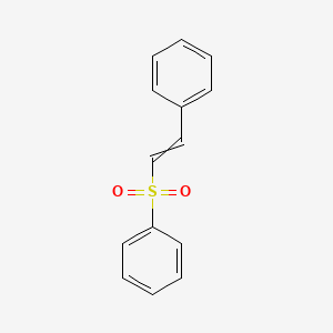 [(1E)-2-(benzenesulfonyl)ethenyl]benzene