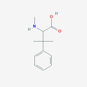 3-Methyl-2-(methylamino)-3-phenylbutanoic acid