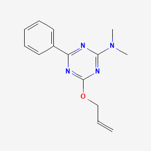 N,N-Dimethyl-4-phenyl-6-[(prop-2-en-1-yl)oxy]-1,3,5-triazin-2-amine