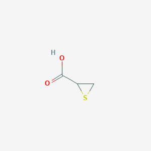 molecular formula C3H4O2S B1251880 Thiirane-2-carboxylic acid 