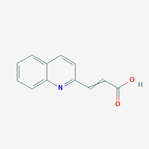 3-Quinolin-2-ylprop-2-enoic acid