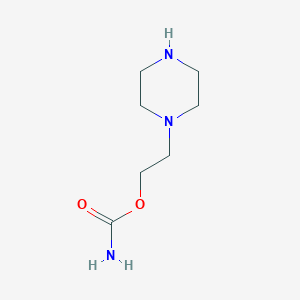 2-(Piperazin-1-YL)ethyl carbamate