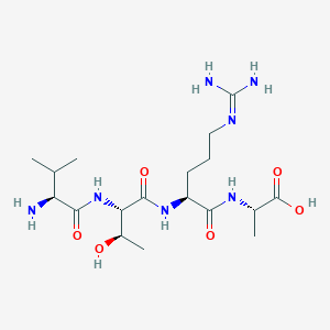 L-Valyl-L-threonyl-N~5~-(diaminomethylidene)-L-ornithyl-L-alanine