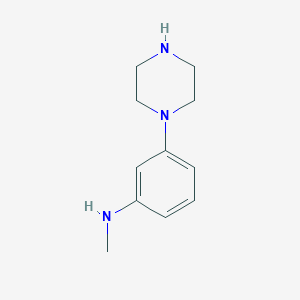 N-Methyl-3-(piperazin-1-yl)aniline