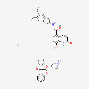 molecular formula C43H56BrN3O6 B1251895 Utibron CAS No. 1262431-94-6