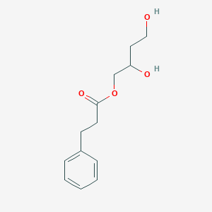 Benzenepropanoic acid, 2,4-dihydroxybutyl ester