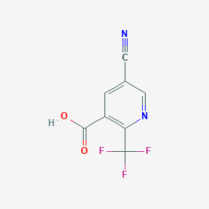 5-Cyano-2-(trifluoromethyl)nicotinic acid