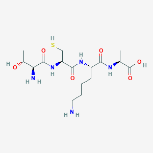 L-Threonyl-L-cysteinyl-L-lysyl-L-alanine