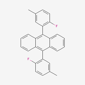 9,10-Bis(2-fluoro-5-methylphenyl)anthracene