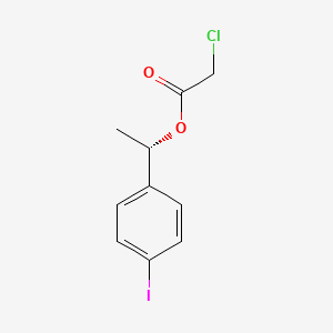 Acetic acid, chloro-, (1S)-1-(4-iodophenyl)ethyl ester