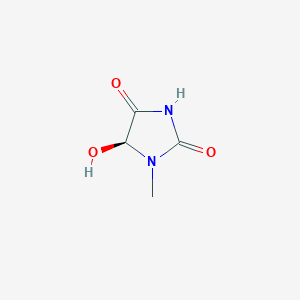 2,4-Imidazolidinedione,5-hydroxy-1-methyl-,(5S)-(9CI)