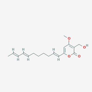 molecular formula C18H24O4 B1251909 prosolanapyrone II 
