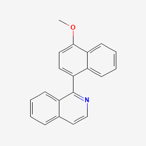 1-(4-Methoxynaphthalen-1-yl)isoquinoline