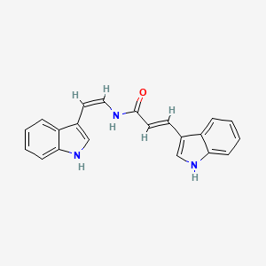 molecular formula C21H17N3O B1251931 Chondriamide C 