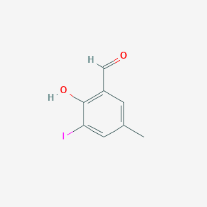 2-Hydroxy-3-iodo-5-methylbenzaldehyde