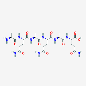 L-Alanyl-L-glutaminyl-L-alanyl-L-glutaminyl-L-alanyl-L-glutaminato