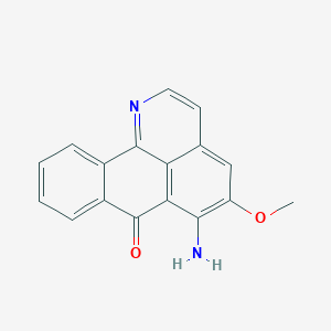 molecular formula C17H12N2O2 B1251959 Lakshminine 