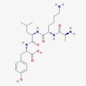 L-Alanyl-L-lysyl-L-leucyl-L-tyrosine