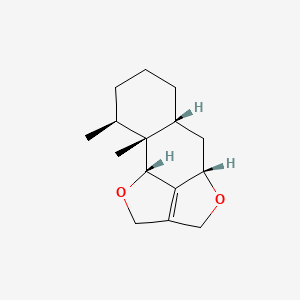 molecular formula C15H22O2 B1251968 Peribysin D 