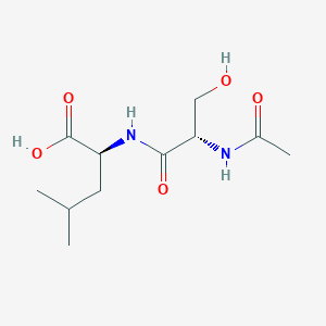 N-Acetyl-L-seryl-L-leucine