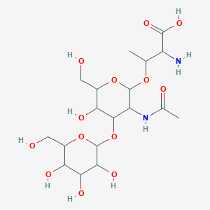 O-[2-(Acetamido)-2-deoxy-3-O-beta-D-galactopyranosyl-alpha-D-galactopyranosyl]-L-threonine