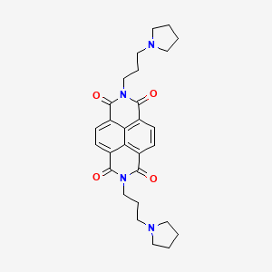 2,7-Bis(3-(pyrrolidin-1-yl)propyl)benzo[lmn][3,8]phenanthroline-1,3,6,8(2H,7H)-tetraone